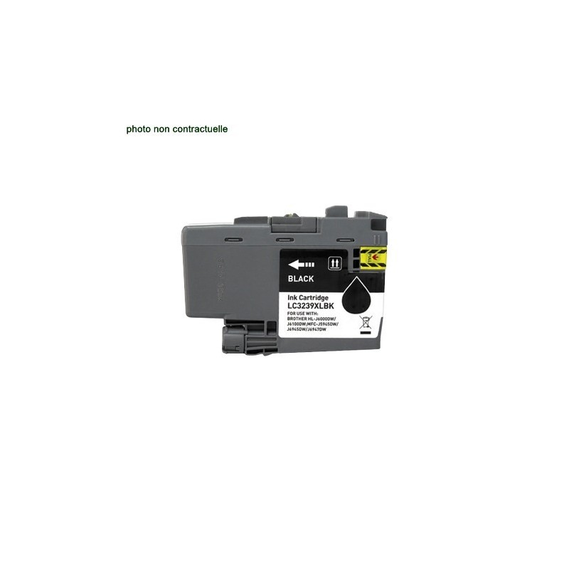 Brother® LC 3239 XL Black (6000 pages) cartouche générique - Économies garanties