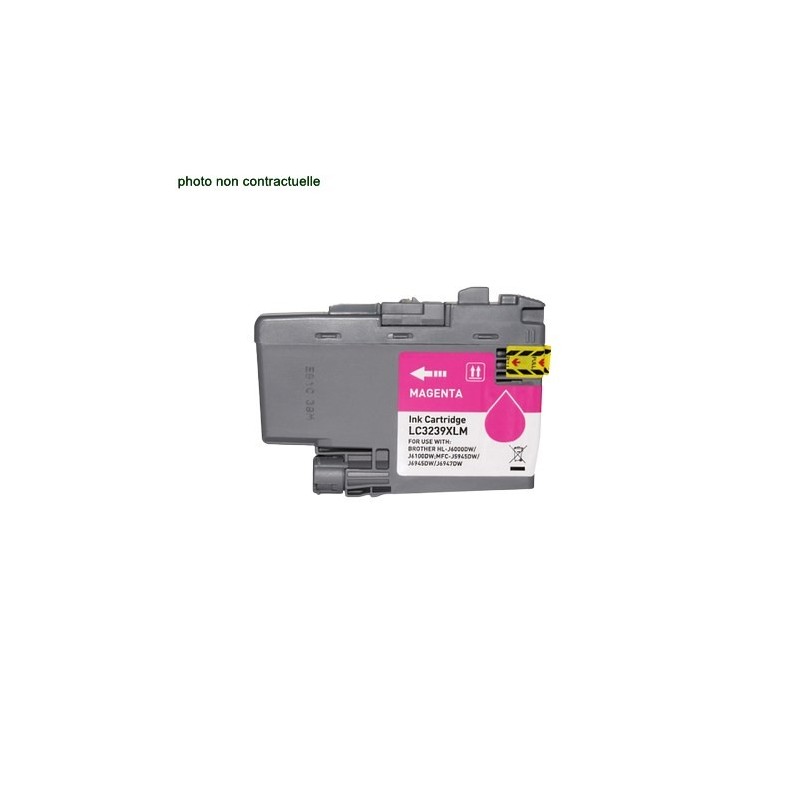 Brother® LC 3239 XL Magenta (5000 pages) cartouche générique - Économies garanties