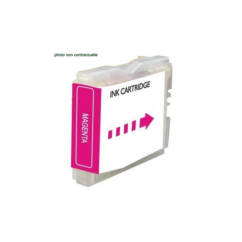 Brother® LC 970 Magenta (500 pages) cartouche générique - Économies garanties