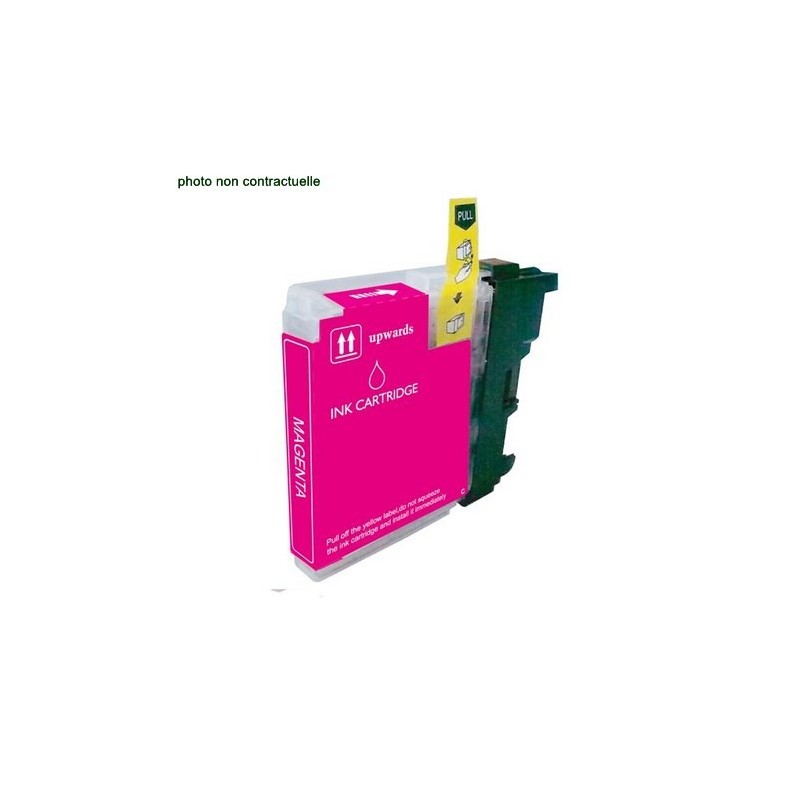 Brother® LC 985 Magenta (400 pages) cartouche générique - Économies garanties