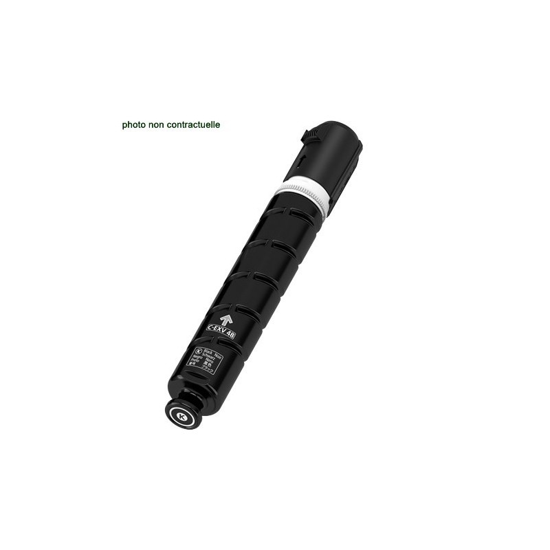 Canon® C-EXV48 Black cartouche générique - Économies garanties