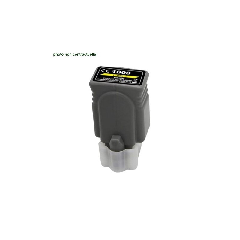 Canon® PFI1000 Yellow (80ml) cartouche générique - Économies garanties