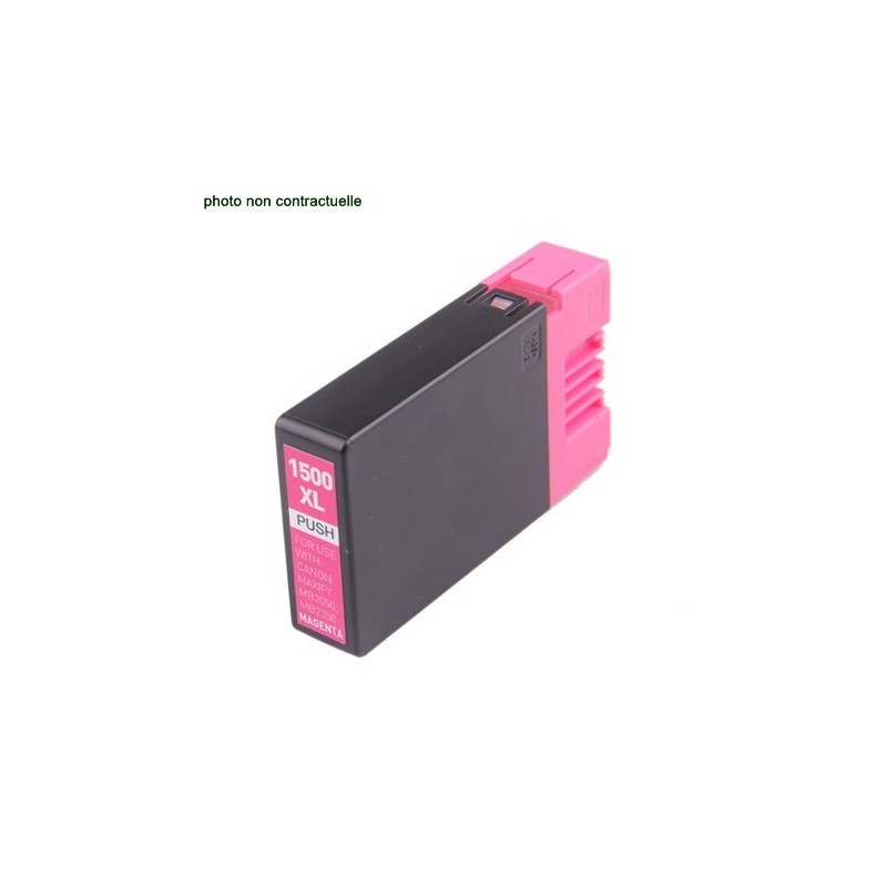 Canon® PGI 1500 Magenta XL (780 pages) cartouche générique - Économies garanties