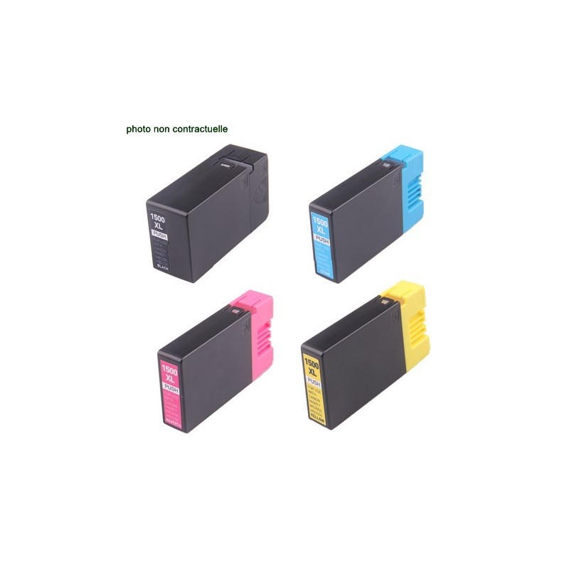 Canon® PGI 1500 XL pack de 4 cartouches génériques - Économies garanties