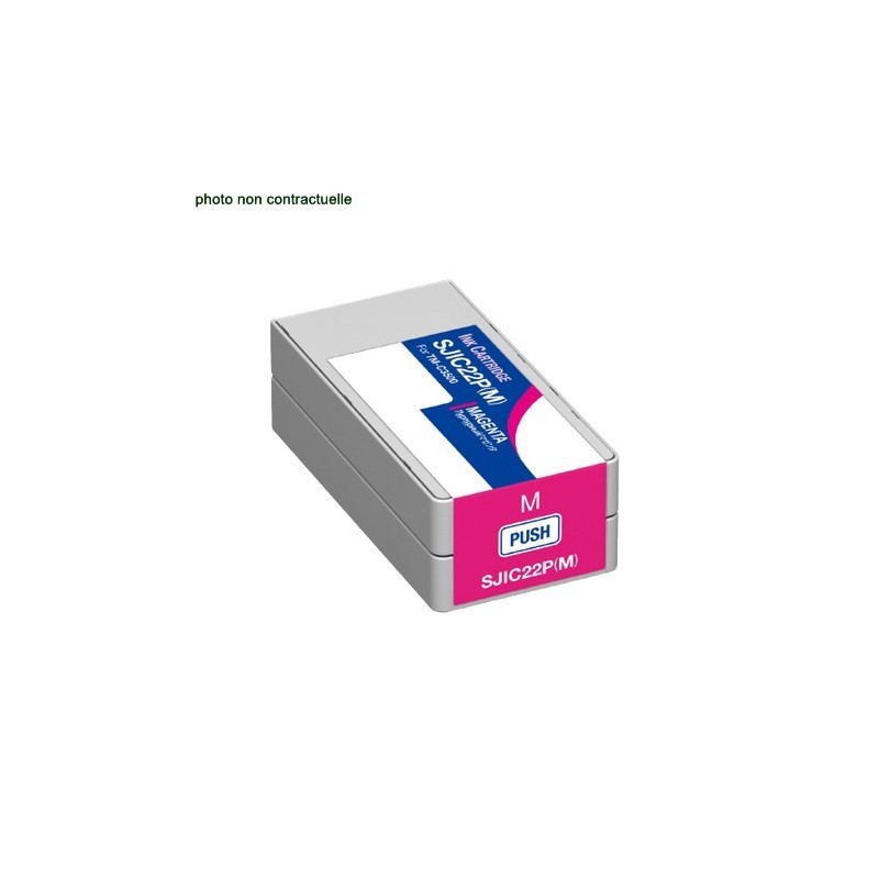 Epson® SJIC22 Magenta (32.5ml) cartouche générique - Économies garanties