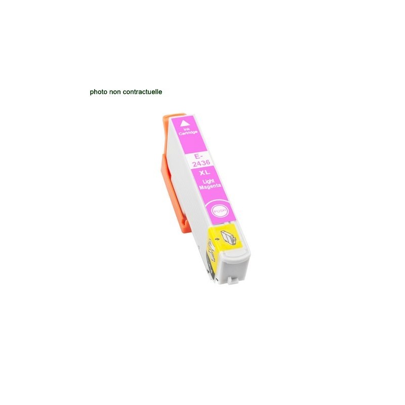 Epson® T2436 XL Light Magenta (740 pages) cartouche générique - Économies garanties
