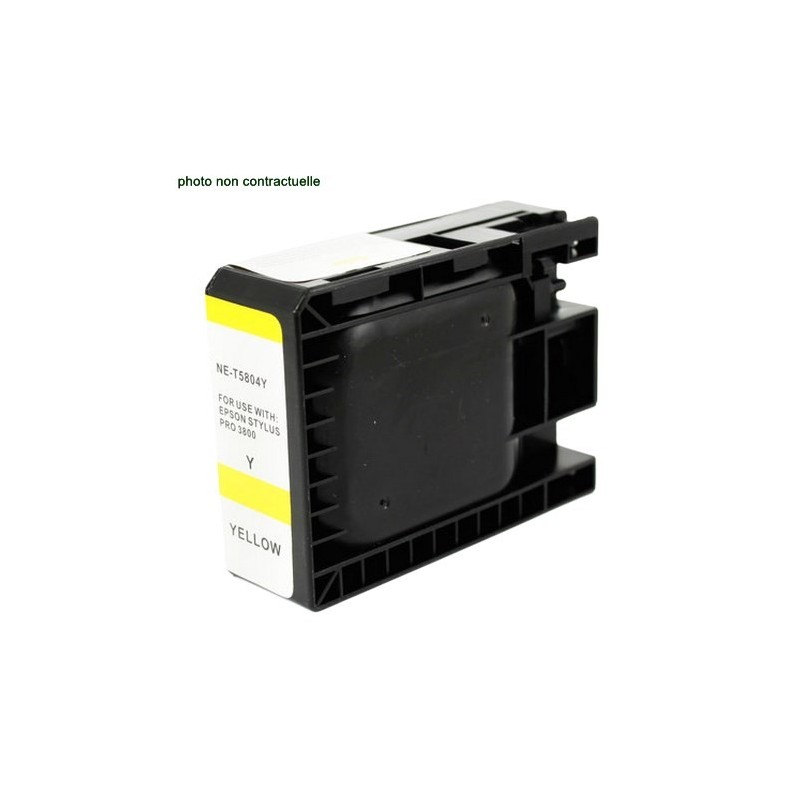 Epson® T5804 Yellow (80ml) cartouche générique - Économies garanties