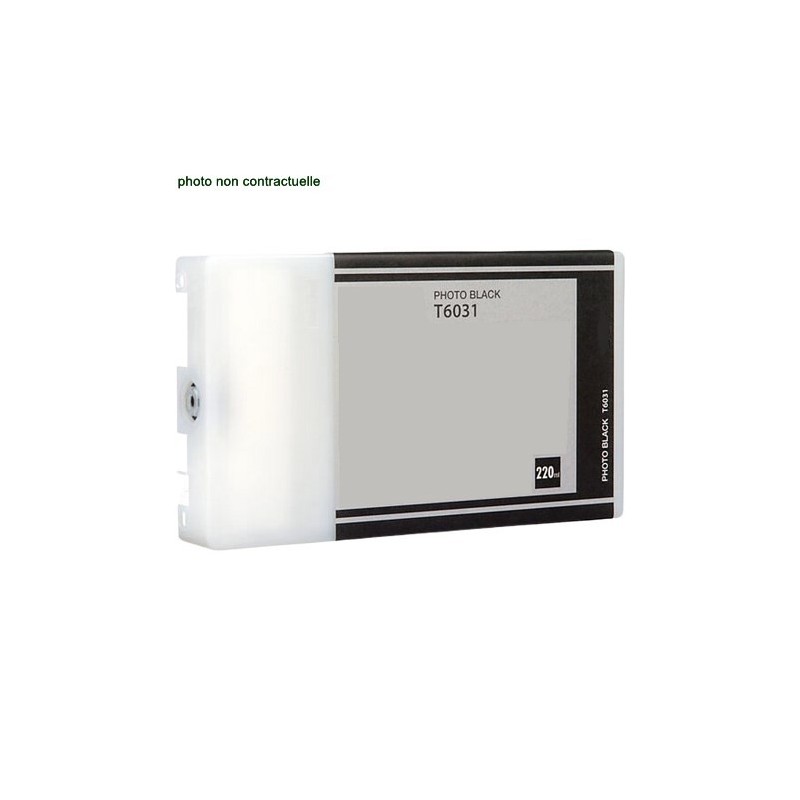 Epson® T6031 Photo Black (220ml) cartouche générique - Économies garanties
