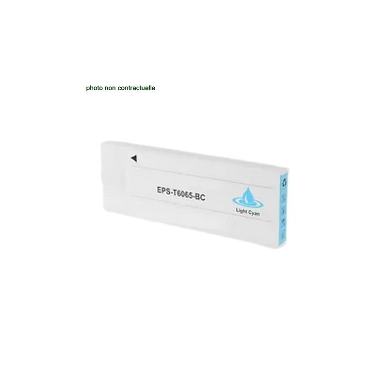 Epson® T6065 Light Cyan (220ml) cartouche générique - Économies garanties