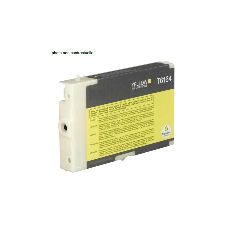 Epson® T6164 Yellow (3500 pages) cartouche générique - Économies garanties