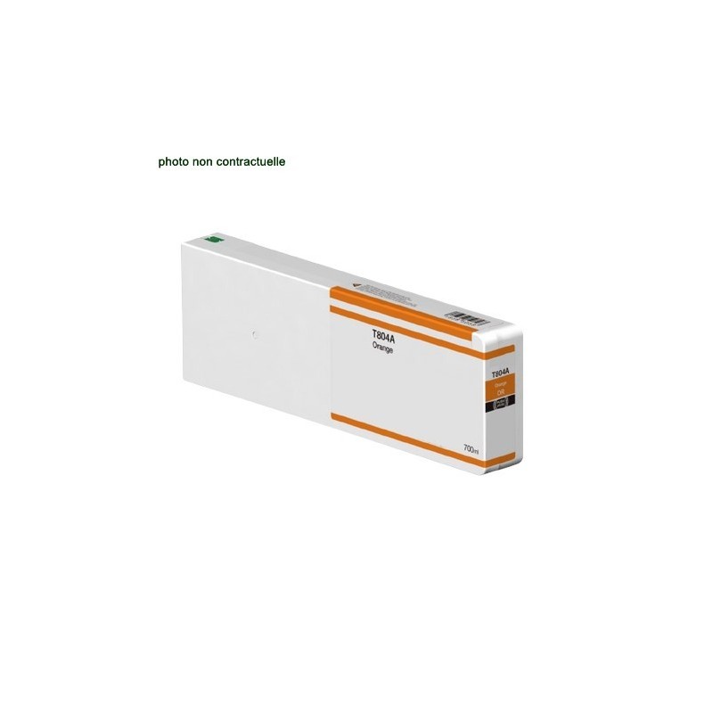 Epson® T804A Orange (700ml) cartouche générique - Économies garanties