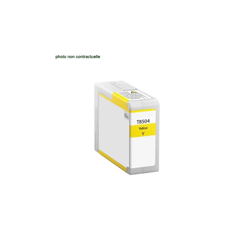 Epson® T8504 Yellow (80ml) cartouche générique - Économies garanties