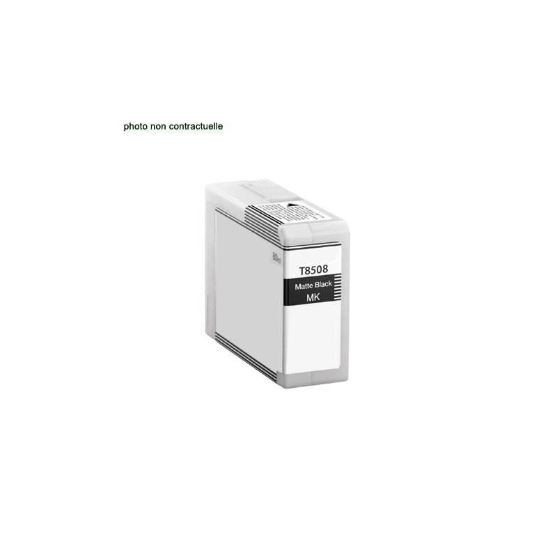 Epson® T8508 Mat Black (80ml) cartouche générique - Économies garanties