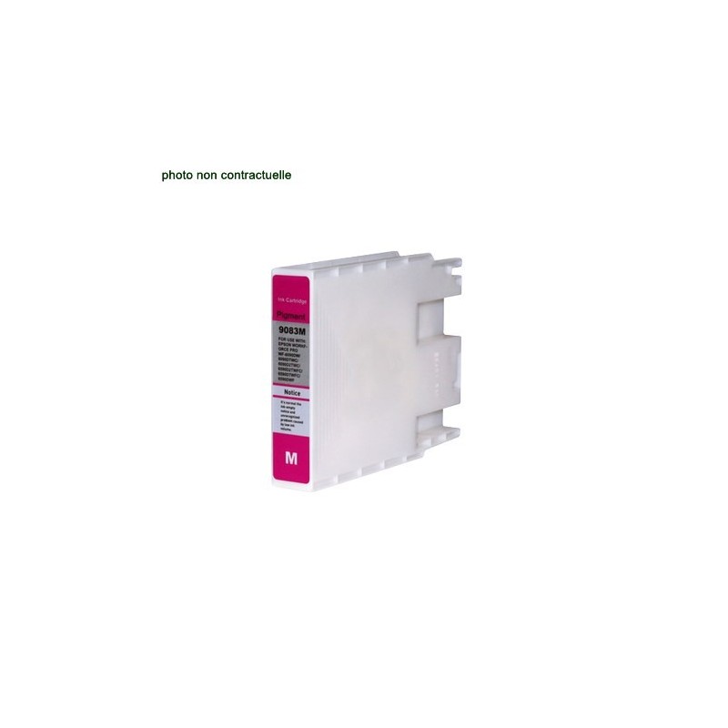 Epson® T9083 Magenta (4000 pages) cartouche générique - Économies garanties