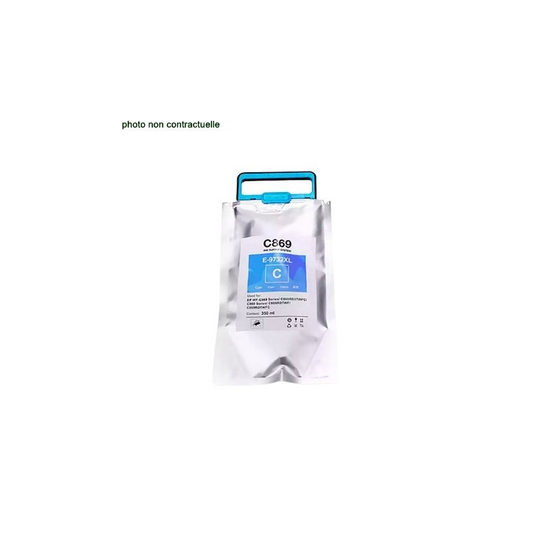 Epson® T9732 Cyan (22 000 pages) cartouche générique - Économies garanties