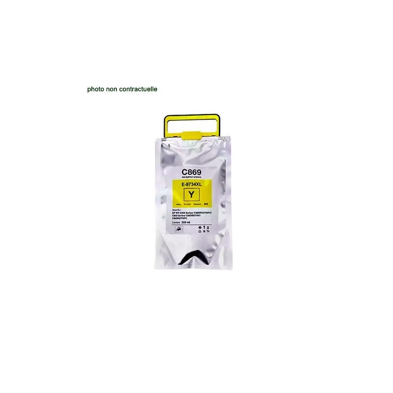 Epson® T9734 Yellow (22 000 pages) cartouche générique - Économies garanties