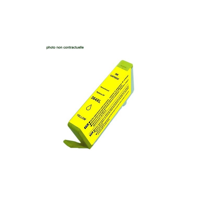 HP® 364 XL Yellow (750 pages) cartouche générique - Économies garanties