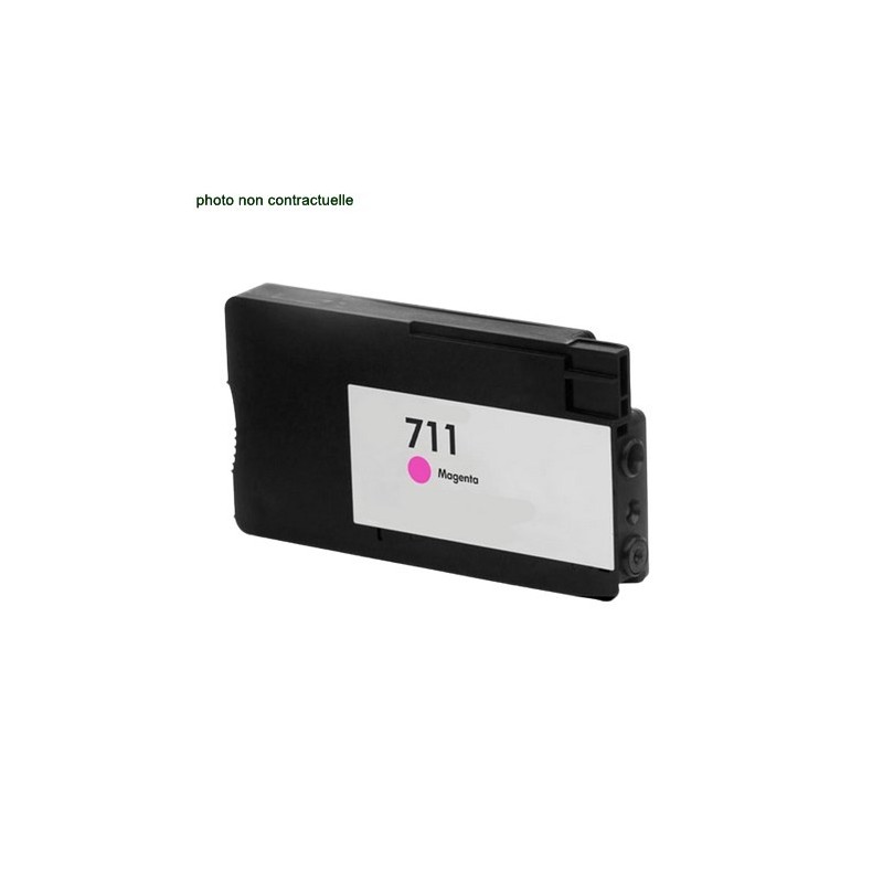 HP® 711 Magenta (29ml) cartouche générique - Économies garanties