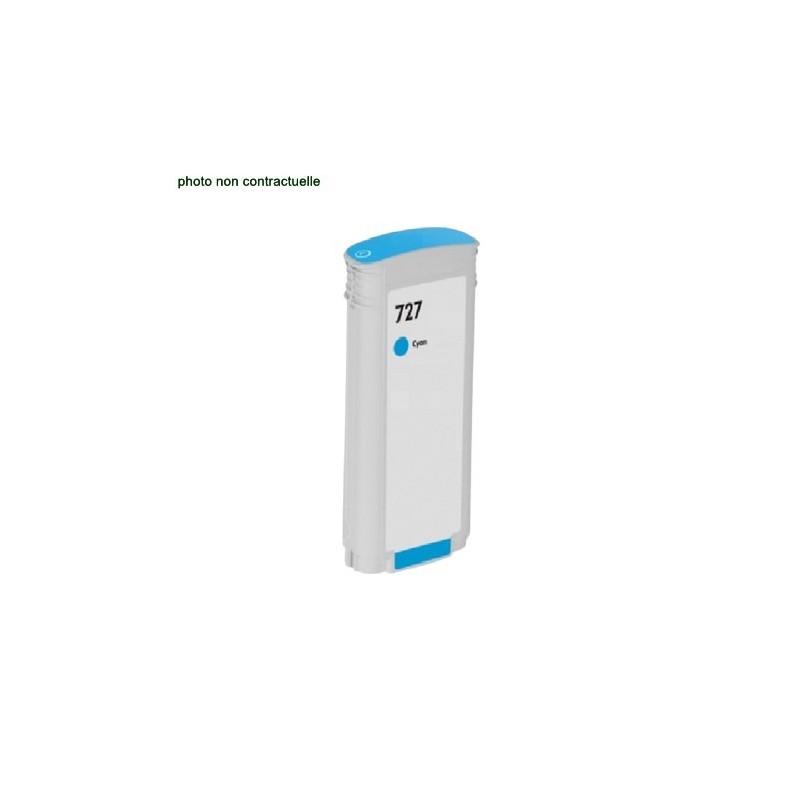 HP® 727 Cyan (300ml) cartouche générique - Économies garanties