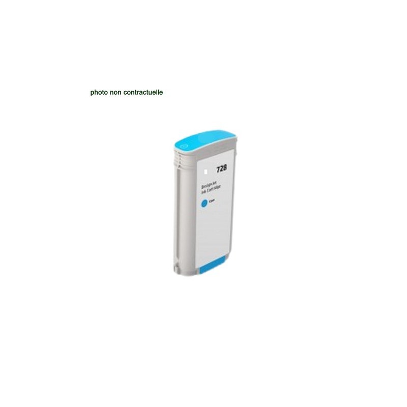 HP® 728 Cyan (300ml) cartouche générique - Économies garanties