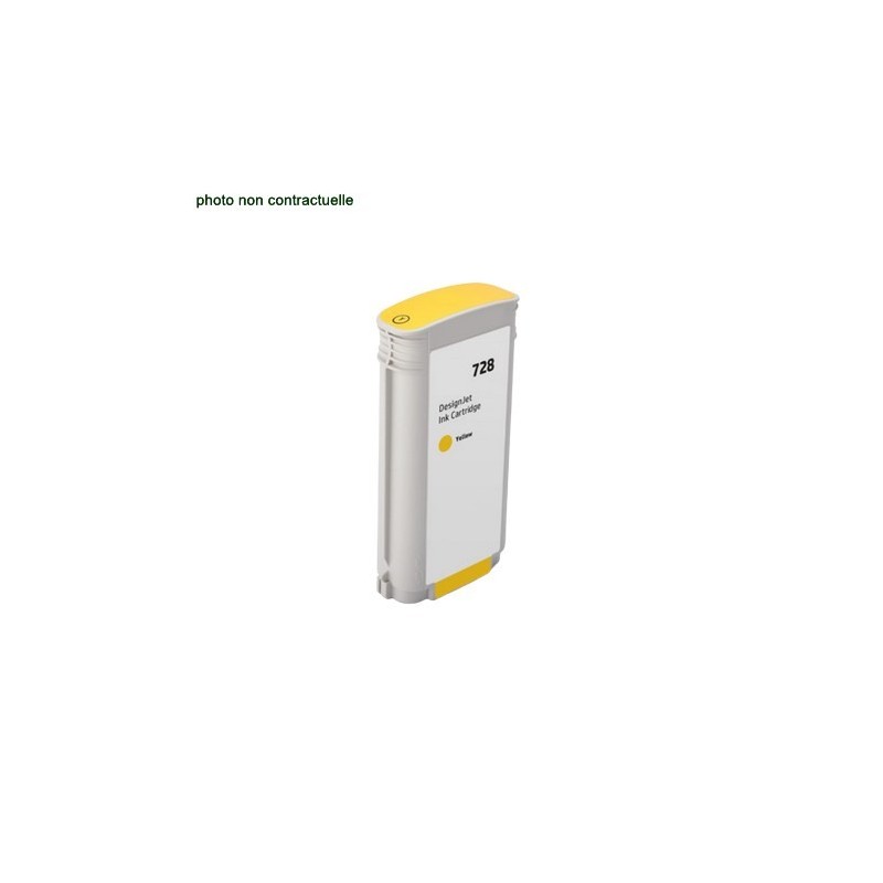HP® 728 Yellow (300ml) cartouche générique - Économies garanties