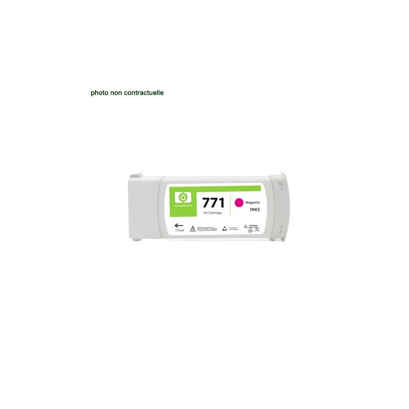 HP® 771 Magenta (775ml) cartouche générique - Économies garanties