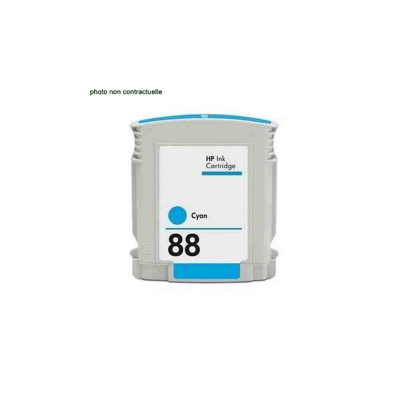 HP® 88 Cyan  cartouche générique - Économies garanties