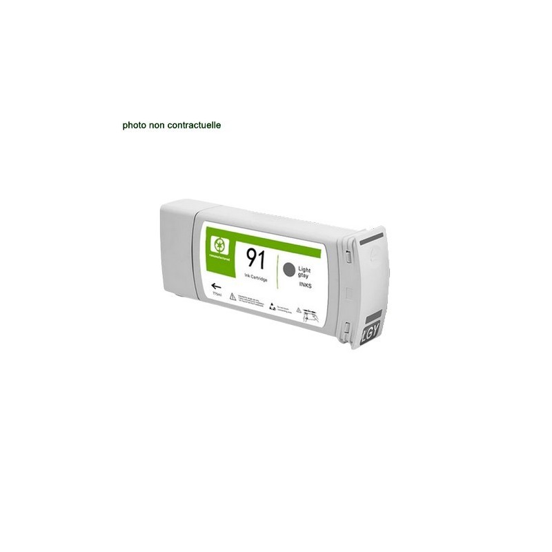 HP® 91 Light Grey (775ml) cartouche générique - Économies garanties