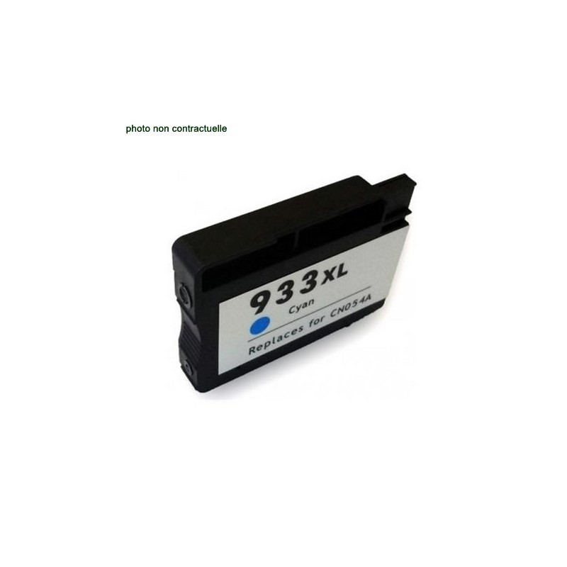 HP® 933 Cyan XL (825 pages) cartouche générique - Économies garanties