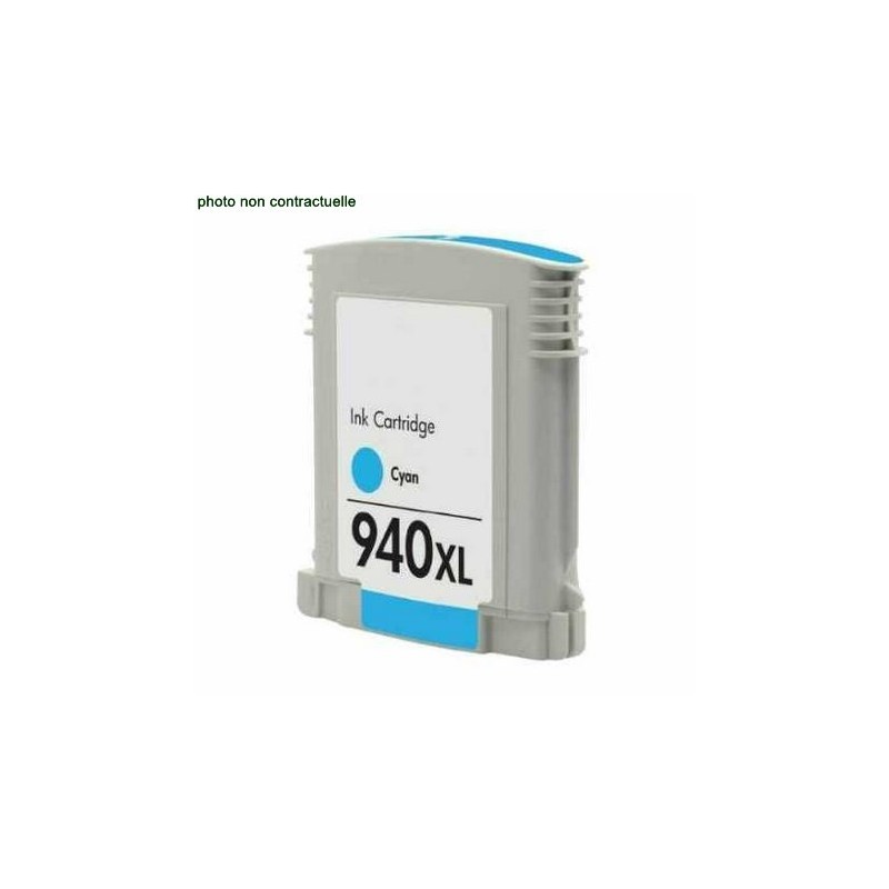HP® 940 Cyan XL (1400 pages) cartouche générique - Économies garanties