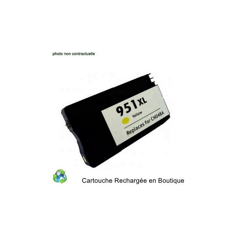 HP® 951 Yellow XL (1500 pages) cartouche générique - Économies garanties