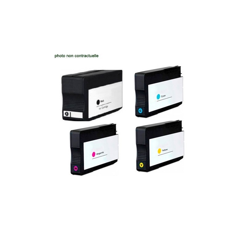 HP® 953 XL pack de 4 cartouches génériques - Économies garanties