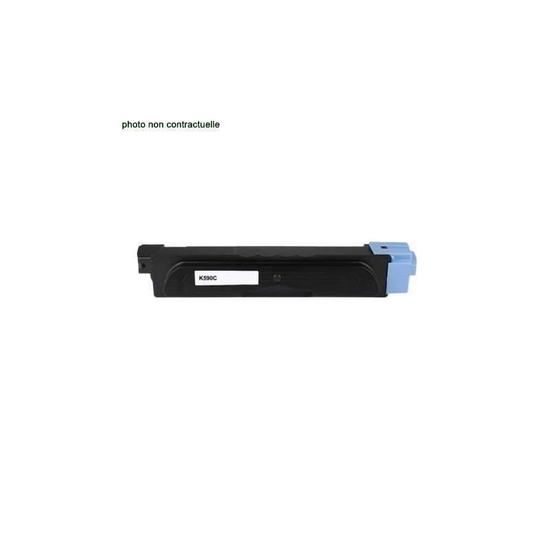 Kyocera® TK590 Cyan (5k) cartouche générique - Économies garanties