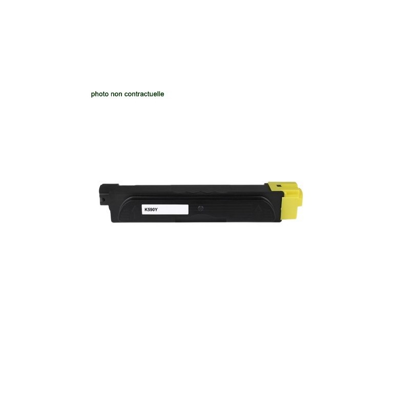 Kyocera® TK590 Yellow (5k) cartouche générique - Économies garanties
