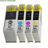 Lexmark® 100 / 105XL pack de 4 cartouches génériques - Économies garanties