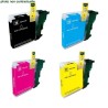 Brother® LC 1100 pack de 4 cartouches génériques - Économies garanties