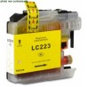 Brother® LC 223 Yellow (550 pages) cartouche générique - Économies garanties