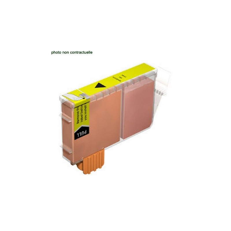 Canon® BCI6 Yellow (400 pages) cartouche générique - Économies garanties