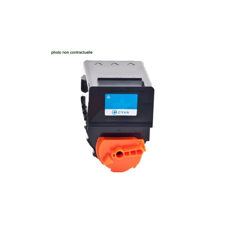 Canon® C-EXV21 Cyan  cartouche générique - Économies garanties