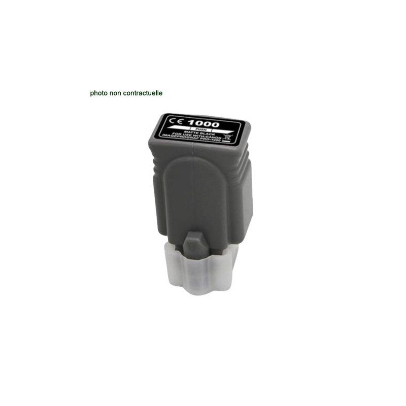 Canon® PFI1000 Black Photo (80ml) cartouche générique - Économies garanties