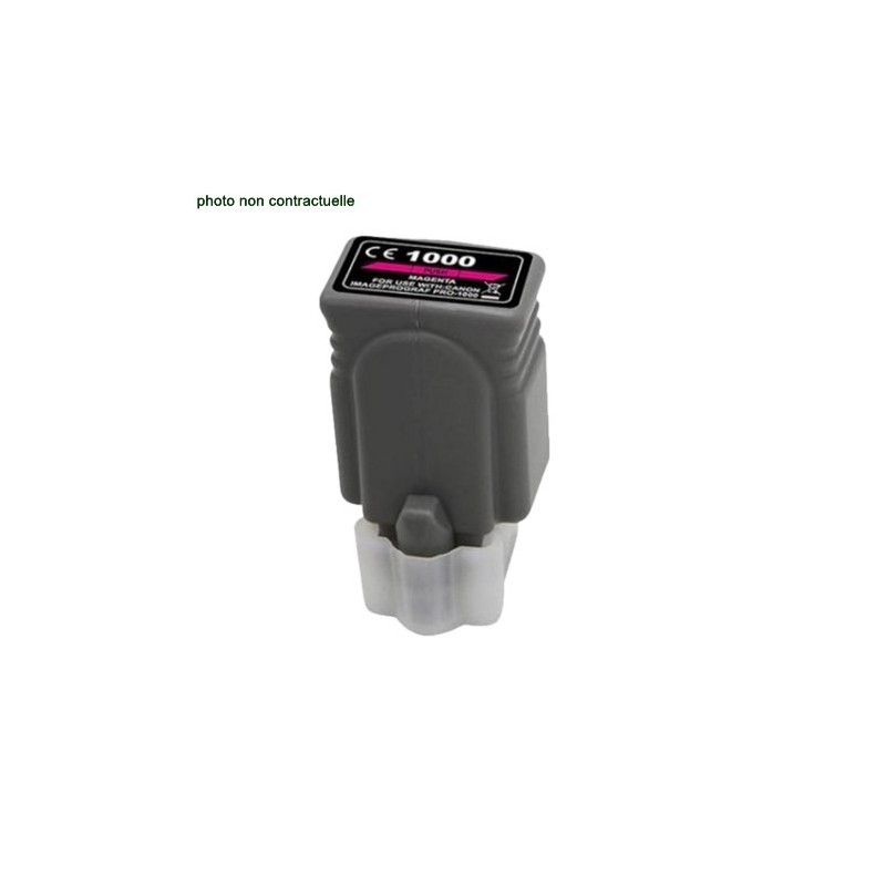 Canon® PFI1000 Magenta (80ml) cartouche générique - Économies garanties