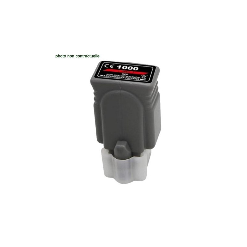 Canon® PFI1000 Rouge (80ml) cartouche générique - Économies garanties