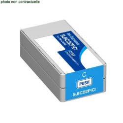 Epson® SJIC22 Cyan (32.5ml)...