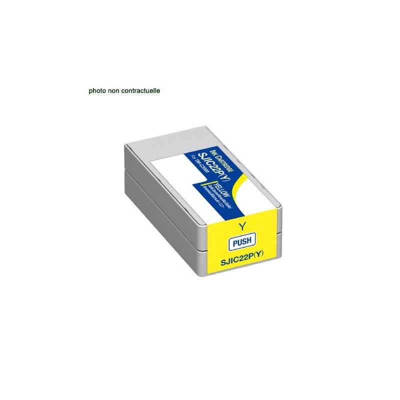 Epson® SJIC22 Yellow (32.5ml) cartouche générique - Économies garanties