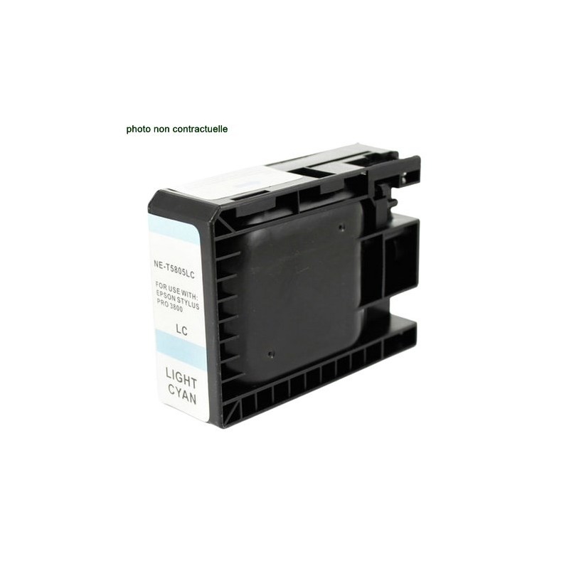 Epson® T5805 Light Cyan (80ml) cartouche générique - Économies garanties