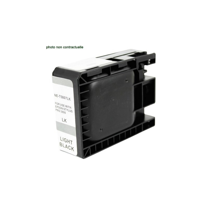 Epson® T5807 Light Black (80ml) cartouche générique - Économies garanties