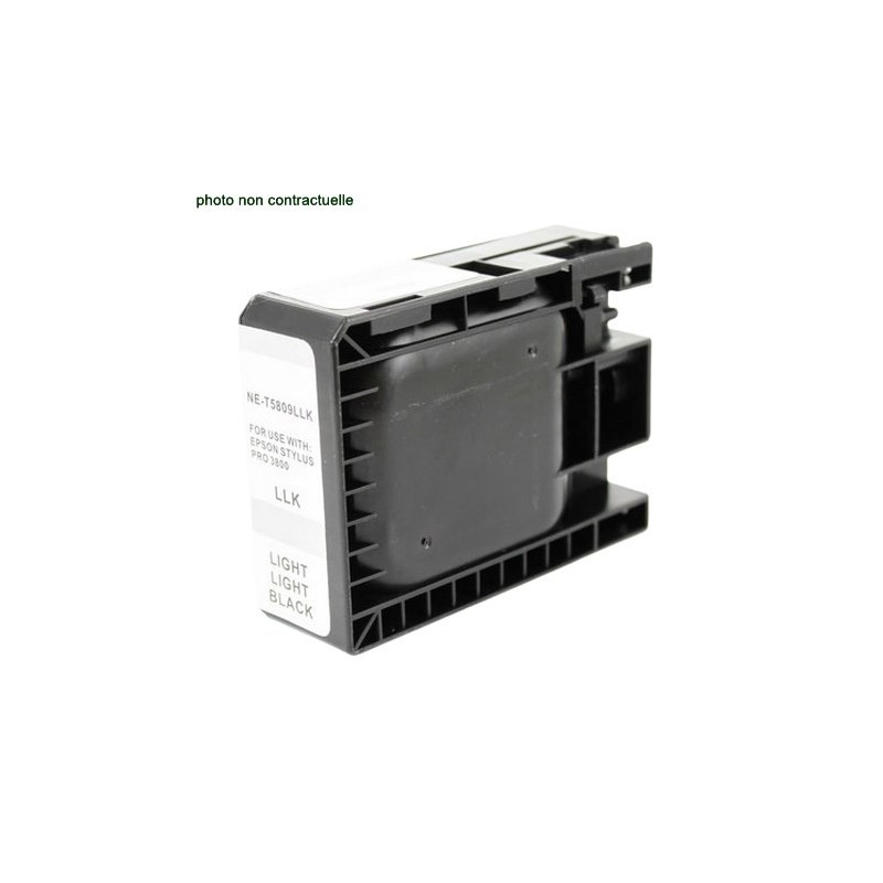 Epson® T5809 Light Light Black (80ml) cartouche générique - Économies garanties