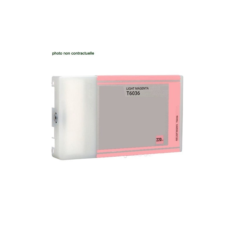 Epson® T6036 Light Magenta (220ml) cartouche générique - Économies garanties