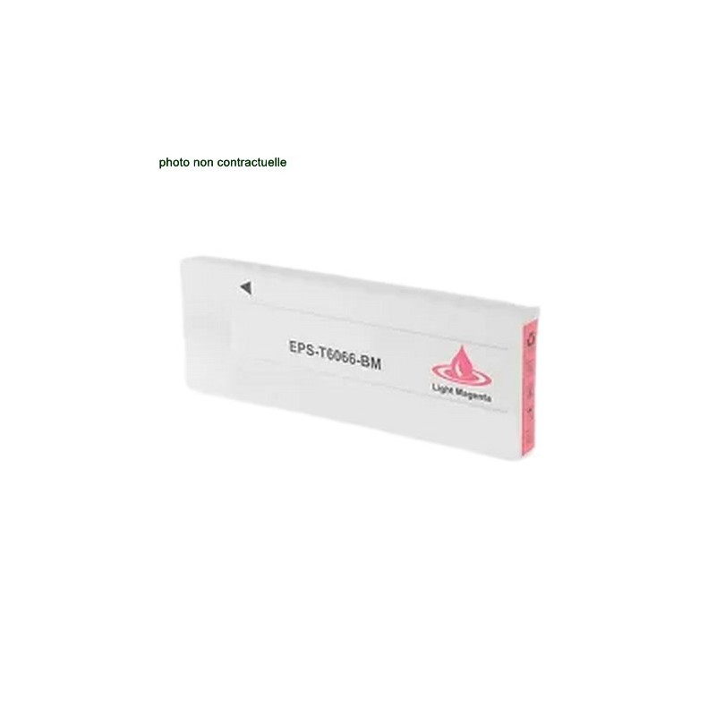 Epson® T6066 Light Magenta (220ml) cartouche générique - Économies garanties