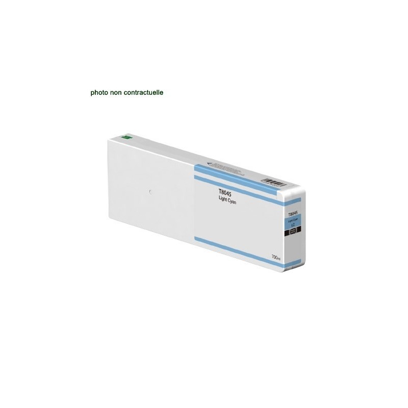 Epson® T8045 Photo Cyan (700ml) cartouche générique - Économies garanties